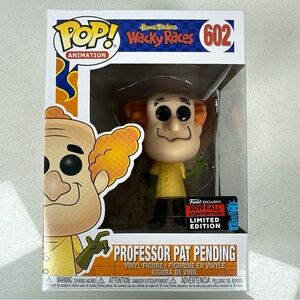 Funko Pop! Professor Pat Pending #602 Wacky Races Fall Convention LE